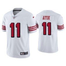 Men's San Francisco 49ers #11 Color Rush Limited Brandon Aiyuk White Jersey