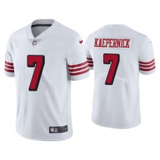 Men's San Francisco 49ers #7 Color Rush Limited Colin Kaepernick White Jersey