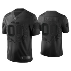 Men's San Francisco 49ers #00 NFL MVP Limited 49ers Custom Black Jersey