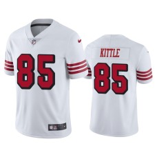 Men's San Francisco 49ers #85 Nike George Kittle White Color Rush Limited Jersey