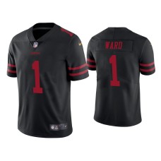 Men's San Francisco 49ers #1 Vapor Limited Jimmie Ward 49ers Black Jersey