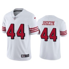 Men's San Francisco 49ers #44 Nike Kyle Juszczyk White Color Rush Limited Jersey