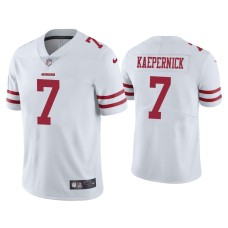 Men's San Francisco 49ers #7 Vapor Limited Colin Kaepernick 49ers White Jersey