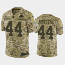 Men's San Francisco 49ers #44 Kyle Juszczyk Nike Salute to Service Jersey - Camo