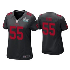 Women's San Francisco 49ers #55 Dee Ford Super Bowl LIV Black Game Jersey