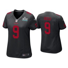 Women's San Francisco 49ers #9 Robbie Gould Super Bowl LIV Black Game Jersey