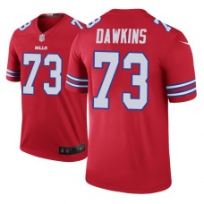 Buffalo Bills #73 Dion Dawkins Red legend color rush Jersey - Men's