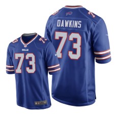 Buffalo Bills #73 Royal Dion Dawkins Game Jersey