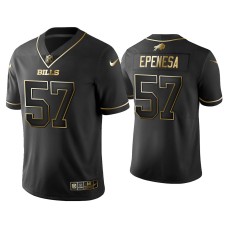 Buffalo Bills #57 Golden Edition Vapor LimitedA.J. Epenesa Black Jersey