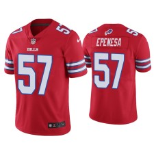 Buffalo Bills #57 Color Rush Limited A.J. Epenesa Red Jersey