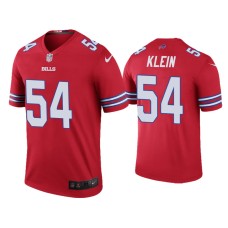 Buffalo Bills #54 Color Rush Legend A.J. Klein Red Jersey