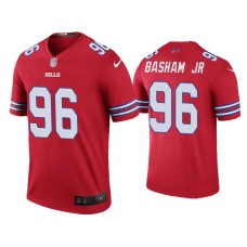 Buffalo Bills #96 Color Rush Legend Carlos Basham Jr. Red Jersey