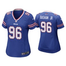 Women's Buffalo Bills #96 Carlos Basham Jr. Royal Game Jersey