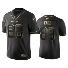 Buffalo Bills #88 2019 Golden Edition Vapor LimitedDawson Knox Black Jersey