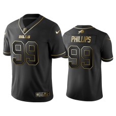 Buffalo Bills #99 2019 Golden Edition Vapor Untouchable Limited Harrison Phillips Black Jersey - Men's