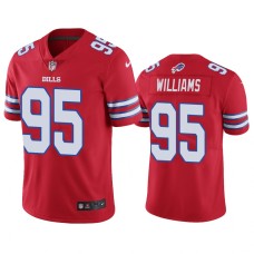 Buffalo Bills #95 Kyle Williams Red Color Rush Limited Jersey