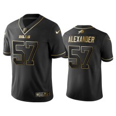 Buffalo Bills #57 2019 Golden Edition Vapor Untouchable Limited Lorenzo Alexander Black Jersey - Men's