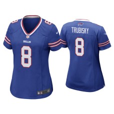 Women's Buffalo Bills #10 Mitchell Trubisky Royal Game Jersey