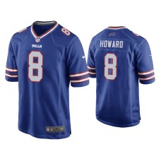 Buffalo Bills #8 O.J. Howard Royal Game Jersey