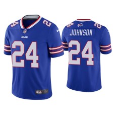 Buffalo Bills #24 Taron Johnson Vapor Limited Royal Jersey