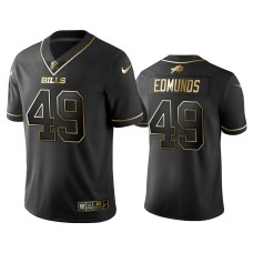 Buffalo Bills #49 2019 Golden Edition Vapor Untouchable Limited Tremaine Edmunds Black Jersey - Men's