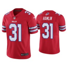 Buffalo Bills #31 Color Rush Limited Damar Hamlin Red Jersey