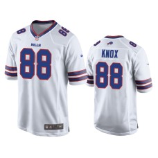 Buffalo Bills #88 Dawson Knox White NFL Draft Game Jersey