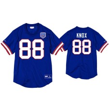 Buffalo Bills #88 Dawson Knox Royal Superbowl XXV Anniversary Mesh Crewneck Jersey