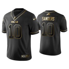 Buffalo Bills #1 Golden Edition Vapor LimitedEmmanuel Sanders Black Jersey