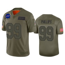 Buffalo Bills #99 Harrison Phillips Camo 2019 Salute to Service Limited Jersey