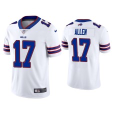 Buffalo Bills #17 Josh Allen Vapor Limited White Jersey