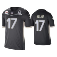 Buffalo Bills #17 Josh Allen 2021 AFC Pro Bowl Game Anthracite Jersey