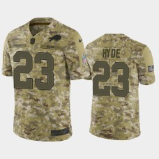 Buffalo Bills #23 Micah Hyde Salute to Service Limited Jersey - Camo