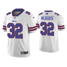 Buffalo Bills #32 Rachad Wildgoose Vapor Limited White Jersey