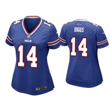 Women's Buffalo Bills #14 Stefon Diggs Royal Game Jersey