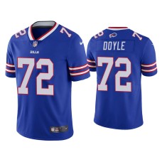 Buffalo Bills #72 Tommy Doyle Vapor Limited Royal Jersey