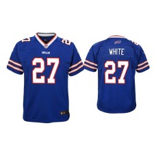 Buffalo Bills #27 Youth Tre'Davious White Royal Game Jersey