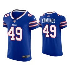 Buffalo Bills #49 Tremaine Edmunds Royal Vapor Elite Jersey