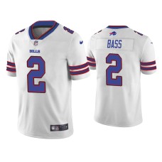 Buffalo Bills #2 Vapor Limited Tyler BassWhite Jersey