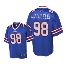 Buffalo Bills #98 Youth Royal Star Lotulelei Pro Line Jersey