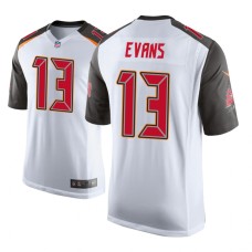 Men's Tampa Bay Buccaneers #13 White Mike Evans Nike Game Jersey