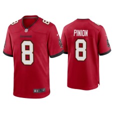 Men's Tampa Bay Buccaneers #8 2020 Bradley Pinion Red Game Jersey