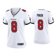 Women's Tampa Bay Buccaneers #8 2020 Bradley Pinion White Game Jersey