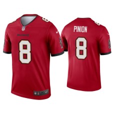 Men's Tampa Bay Buccaneers #8 2020 Bradley Pinion Red Legend Jersey