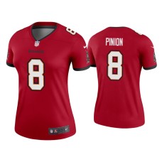 Women's Tampa Bay Buccaneers #8 2020 Bradley Pinion Red Legend Jersey