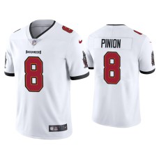 Men's Tampa Bay Buccaneers #8 2020 Bradley Pinion White Vapor Limited Jersey