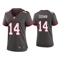 Women's Tampa Bay Buccaneers #14 2020 Chris Godwin Pewter Game Jersey