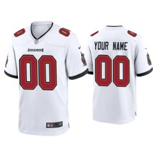 Men's Tampa Bay Buccaneers #0 2020 Custom White Game Jersey