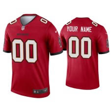 Men's Tampa Bay Buccaneers #0 2020 Custom Red Legend Jersey