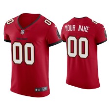 Men's Tampa Bay Buccaneers #0 2020 Custom Red Vapor Elite Jersey